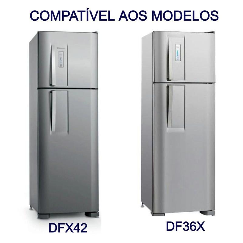Suporte do Puxador Porta Geladeira Electrolux Dfx42 DF36X 67401663